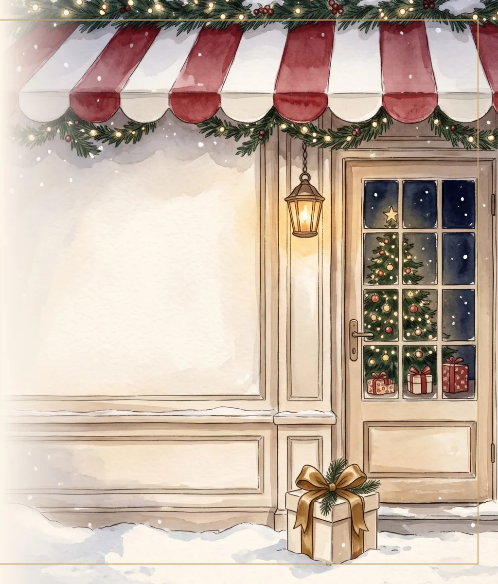 Vitrine de Natal Ju Nicolau